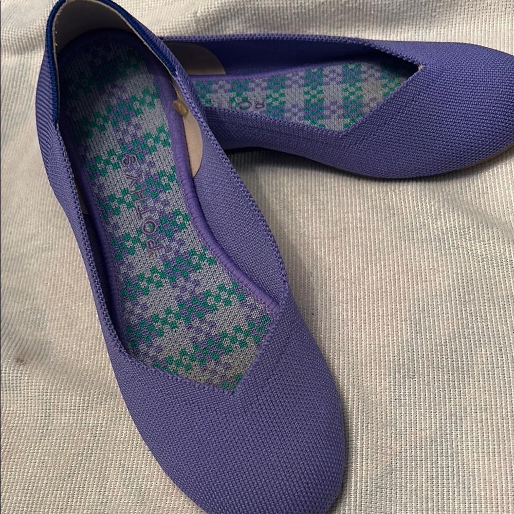 Rothy's Women's Purple Flats